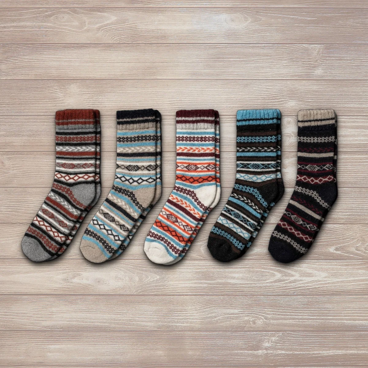 Wool socks 1-pair
